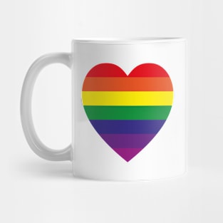 Rainbow Heart | Rainbows | Mug